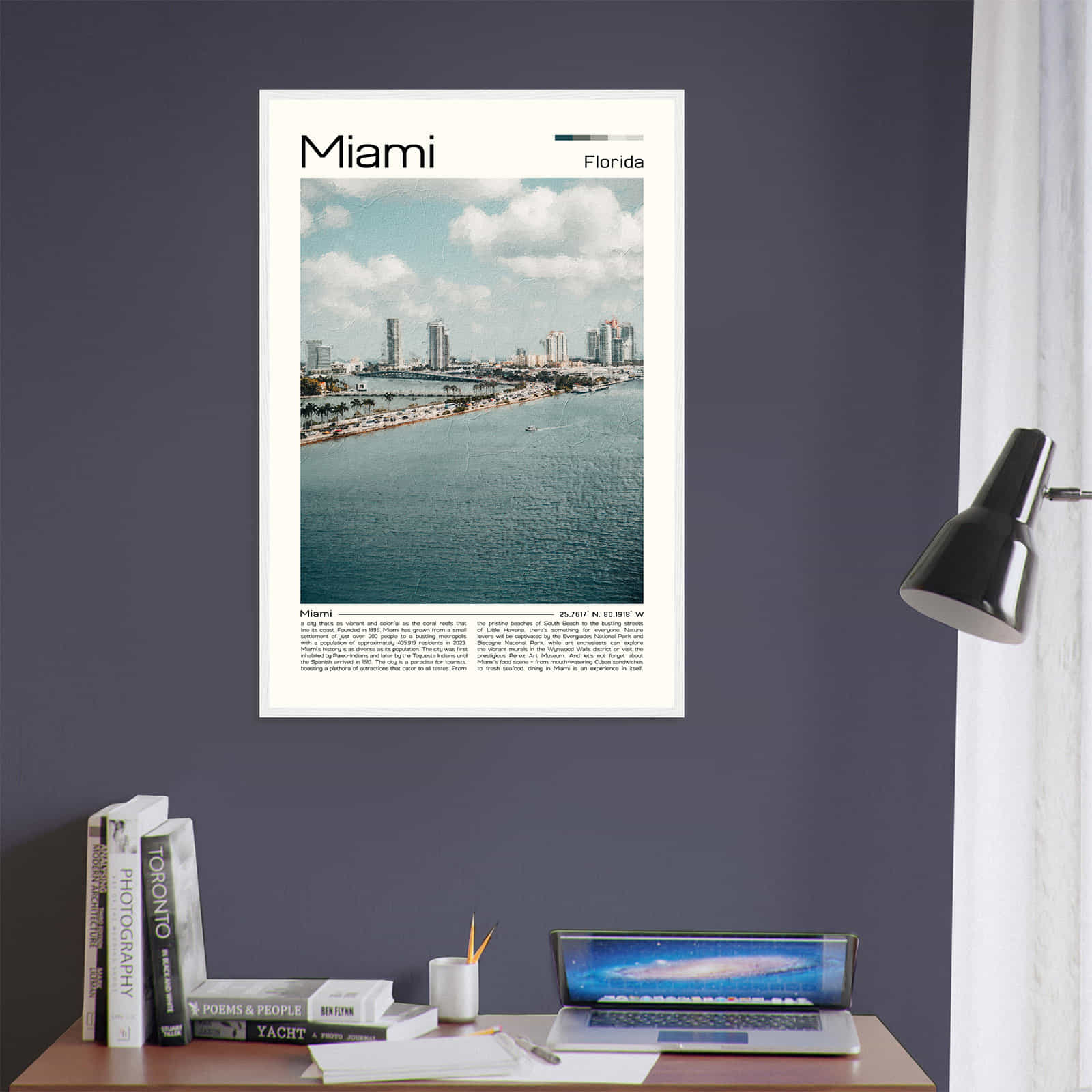 Deerfield Kansas Map Poster, Modern Home Decor Wall Art Print (Copy)