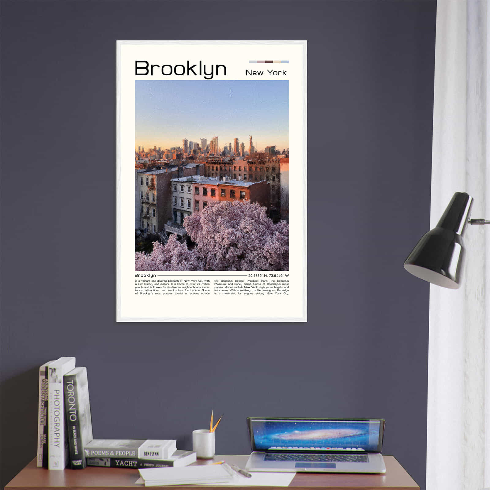 Deerfield Kansas Map Poster, Modern Home Decor Wall Art Print (Copy)