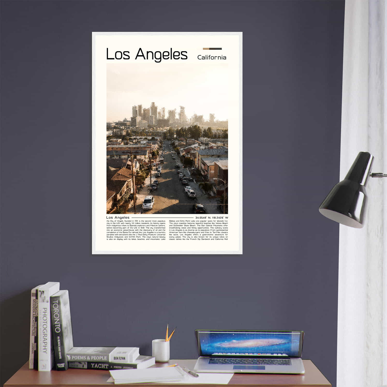 Deerfield Kansas Map Poster, Modern Home Decor Wall Art Print (Copy)