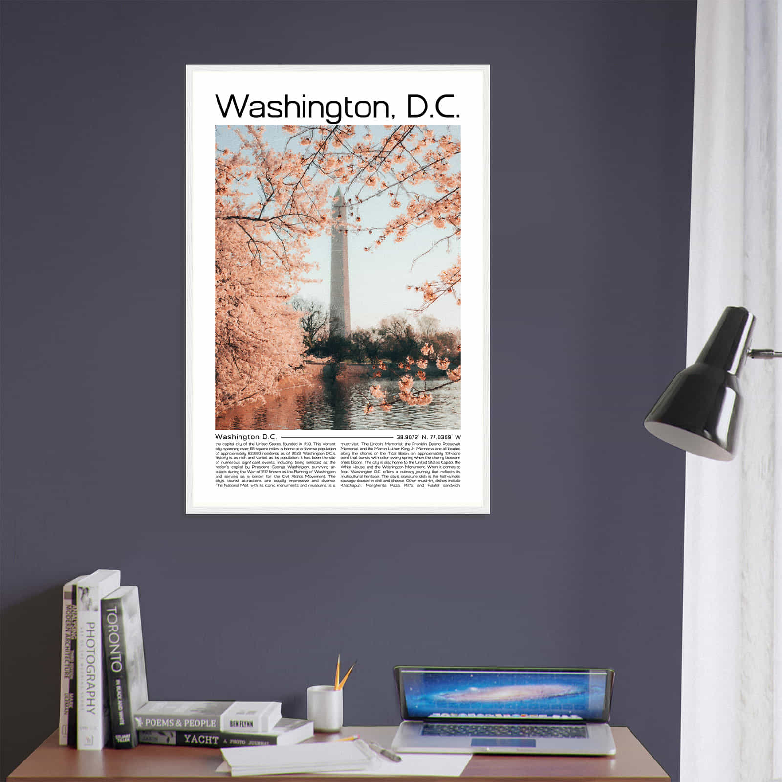 Deerfield Kansas Map Poster, Modern Home Decor Wall Art Print (Copy)