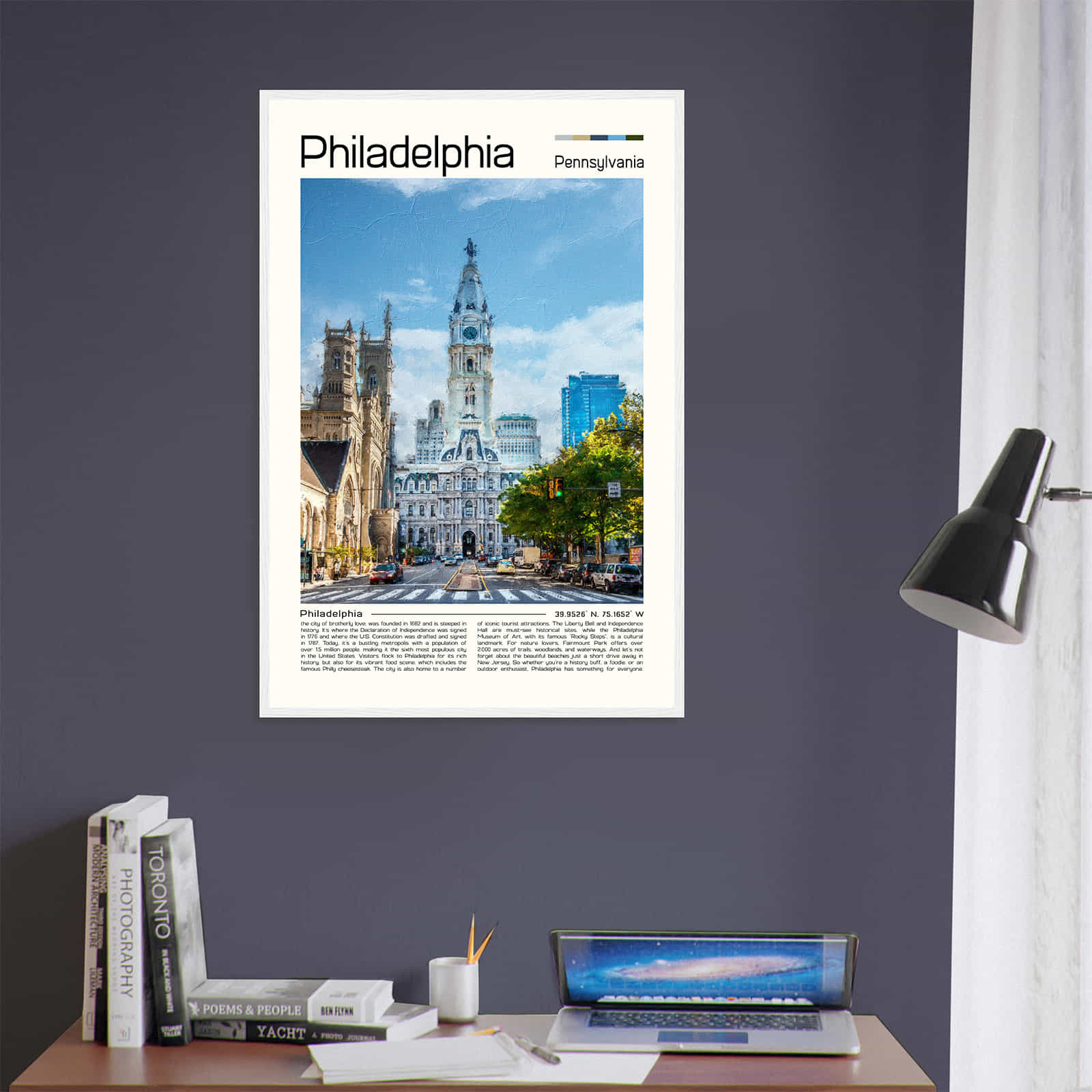 Deerfield Kansas Map Poster, Modern Home Decor Wall Art Print (Copy)