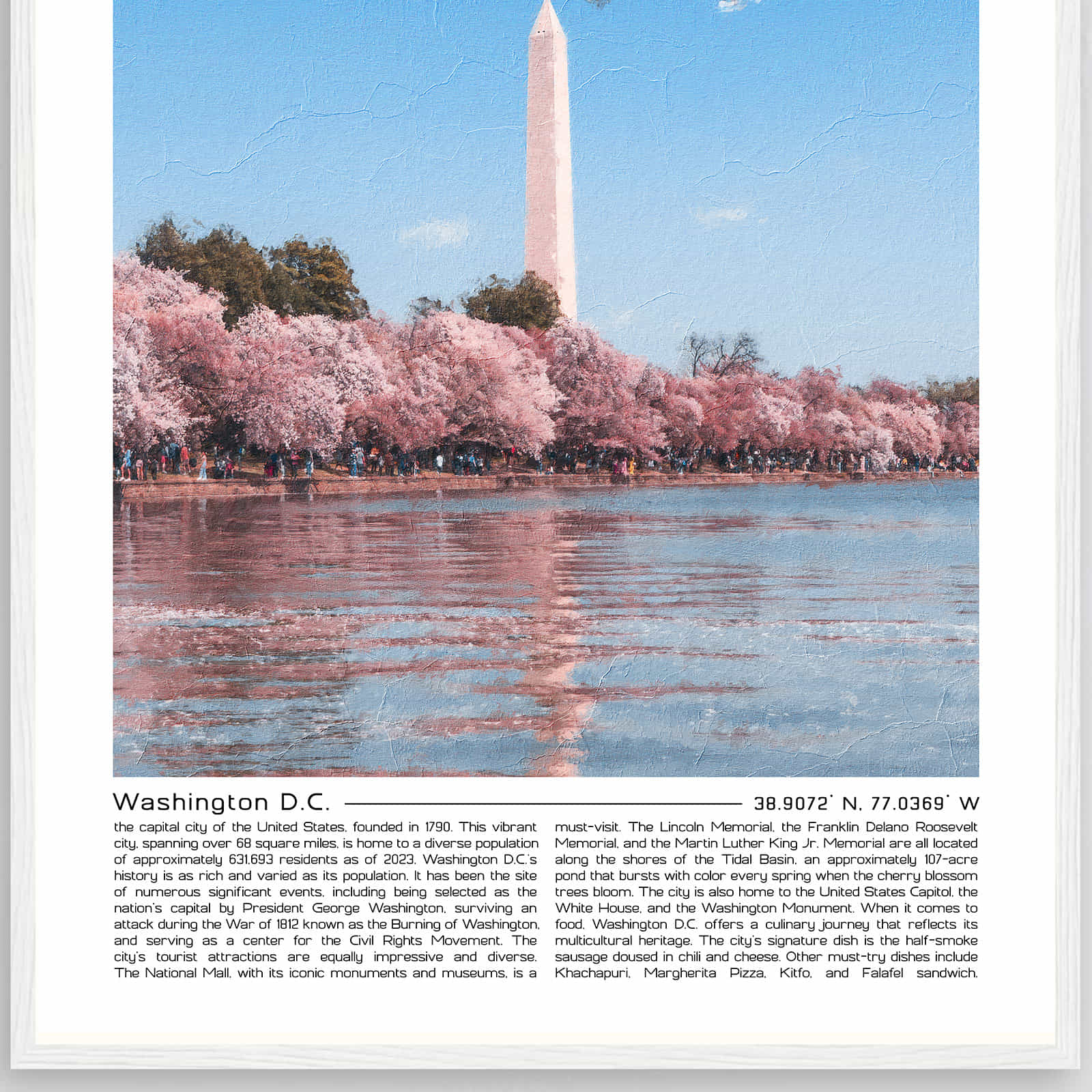 Deerfield Kansas Map Poster, Modern Home Decor Wall Art Print (Copy)