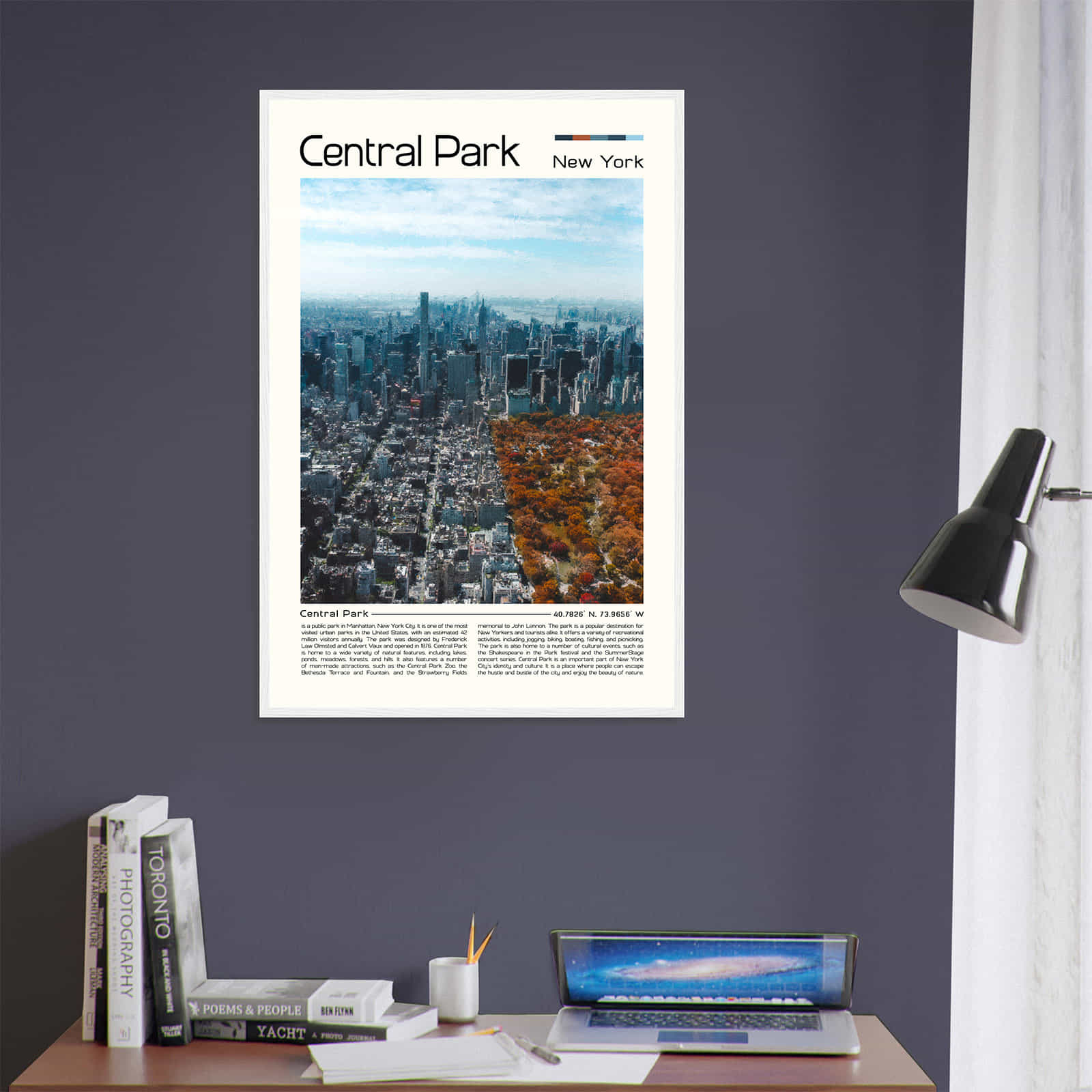 Deerfield Kansas Map Poster, Modern Home Decor Wall Art Print (Copy)