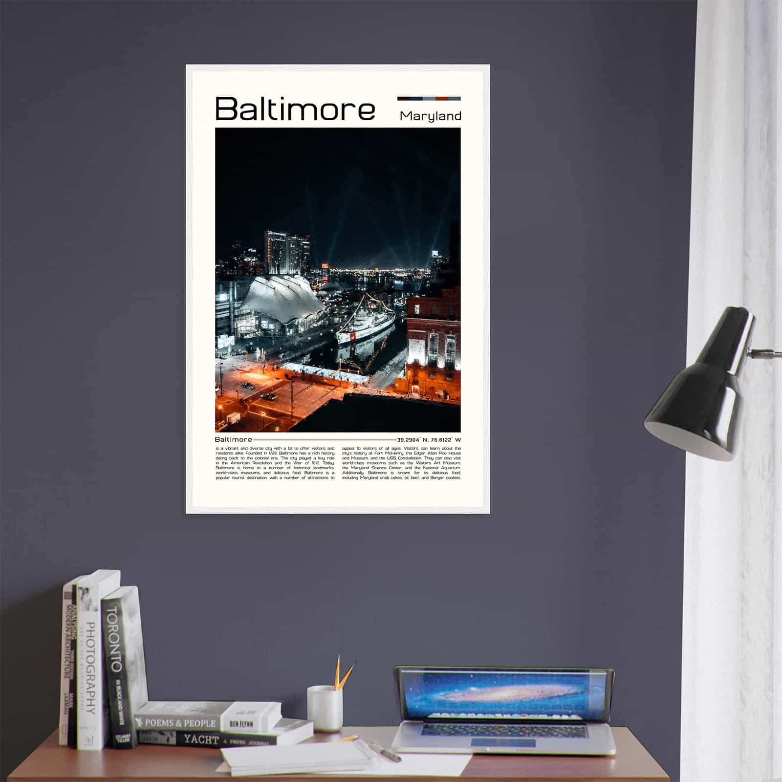 Deerfield Kansas Map Poster, Modern Home Decor Wall Art Print (Copy)