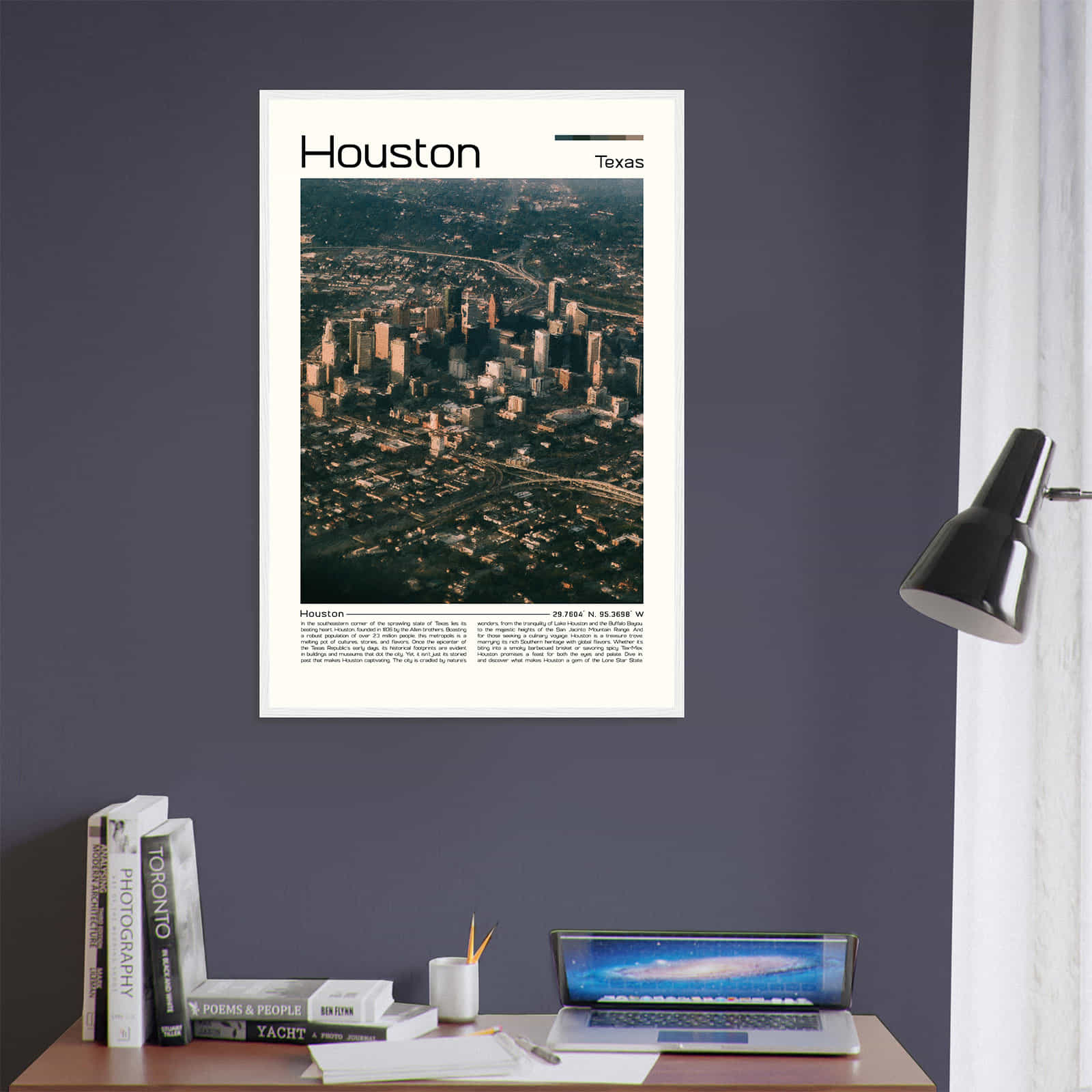 Deerfield Kansas Map Poster, Modern Home Decor Wall Art Print (Copy)