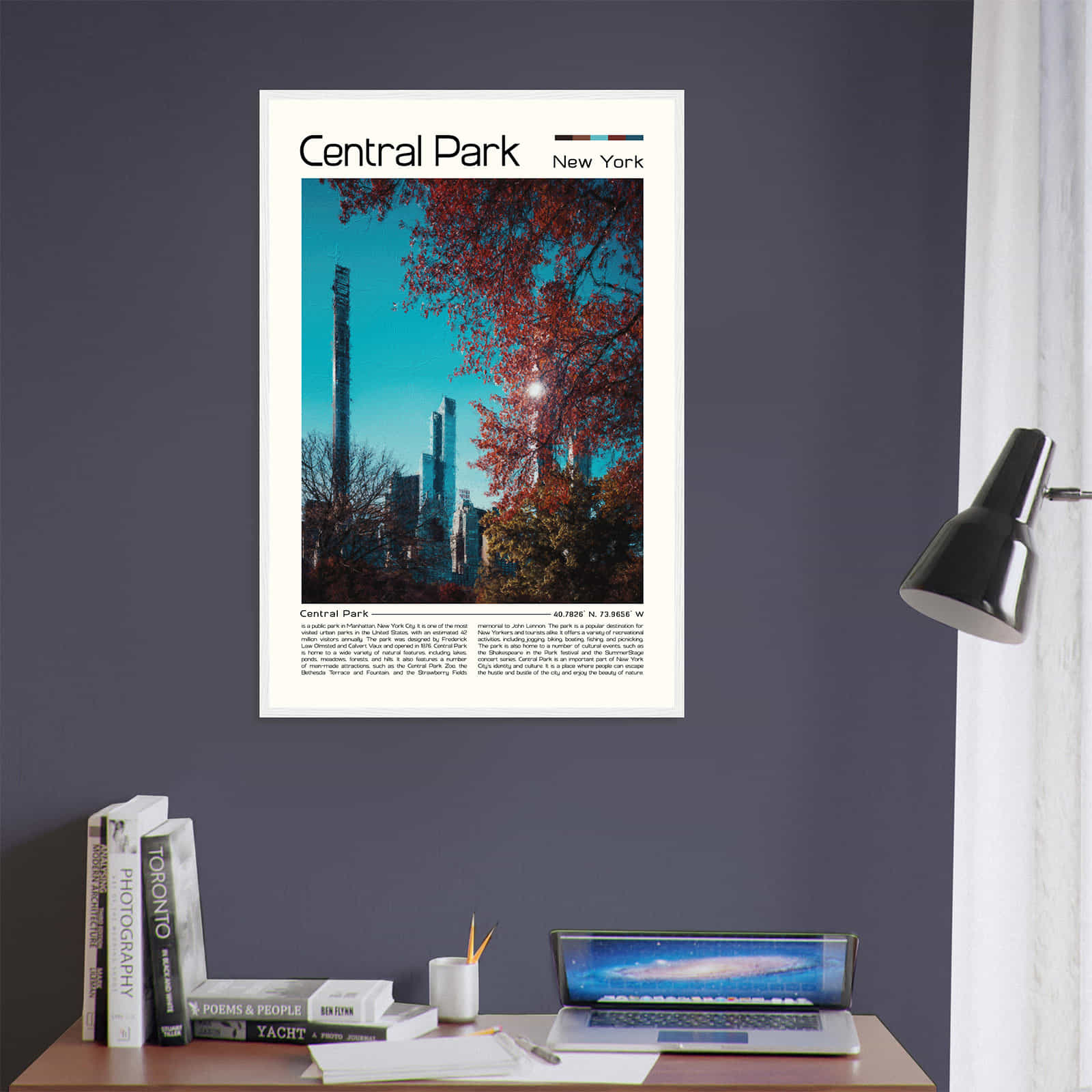 Deerfield Kansas Map Poster, Modern Home Decor Wall Art Print (Copy)