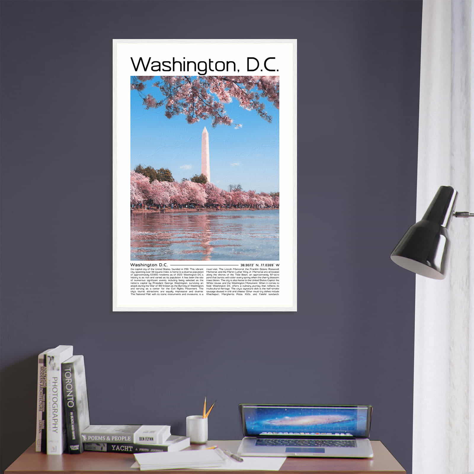 Deerfield Kansas Map Poster, Modern Home Decor Wall Art Print (Copy)