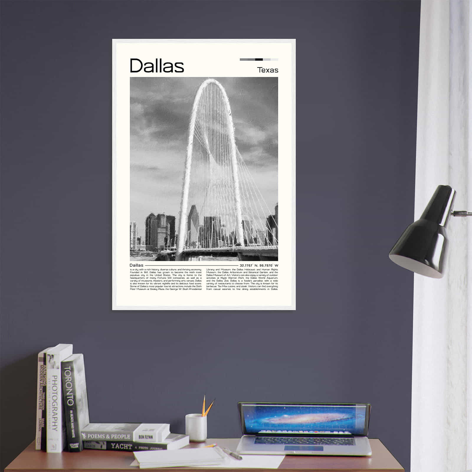 Deerfield Kansas Map Poster, Modern Home Decor Wall Art Print (Copy)