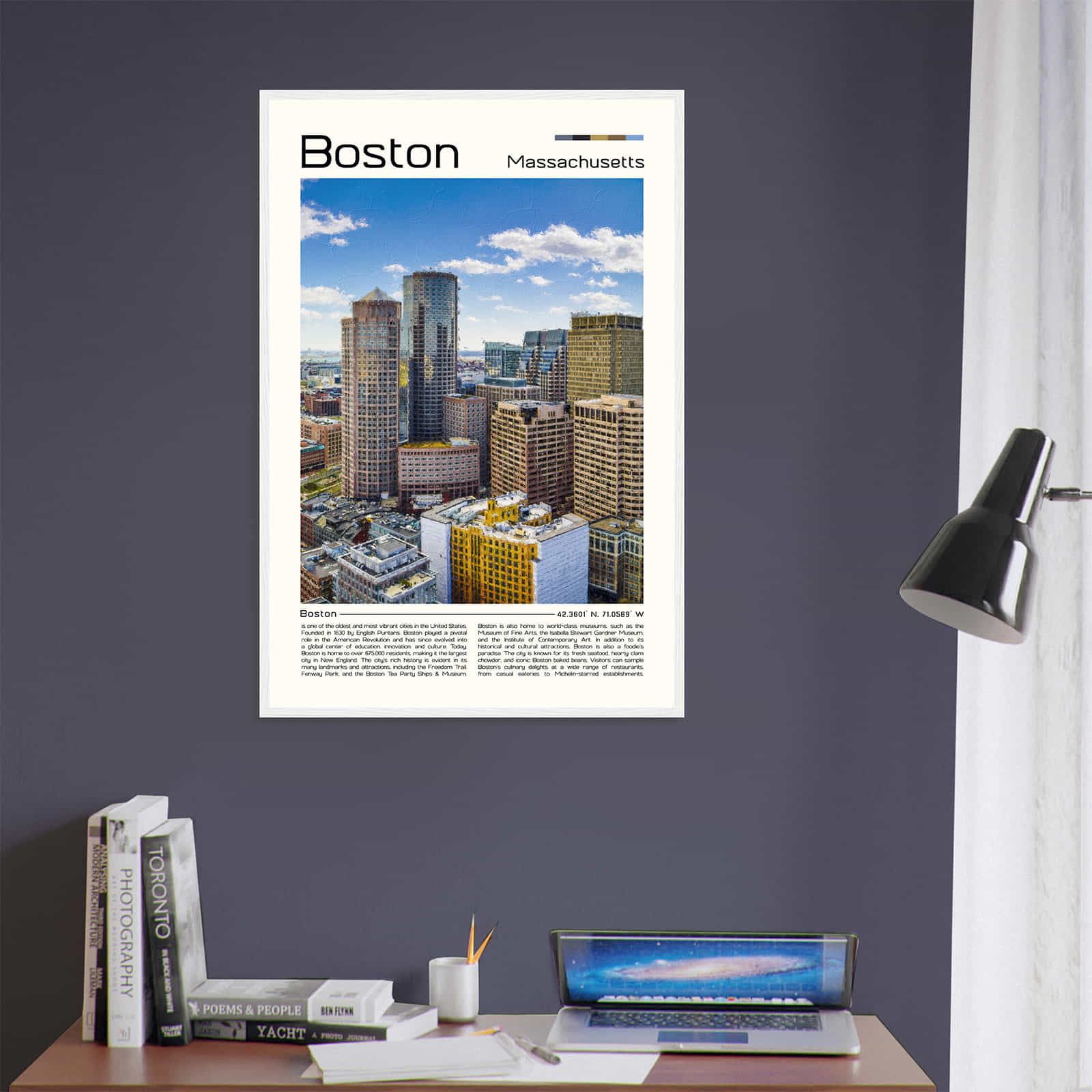 Deerfield Kansas Map Poster, Modern Home Decor Wall Art Print (Copy)