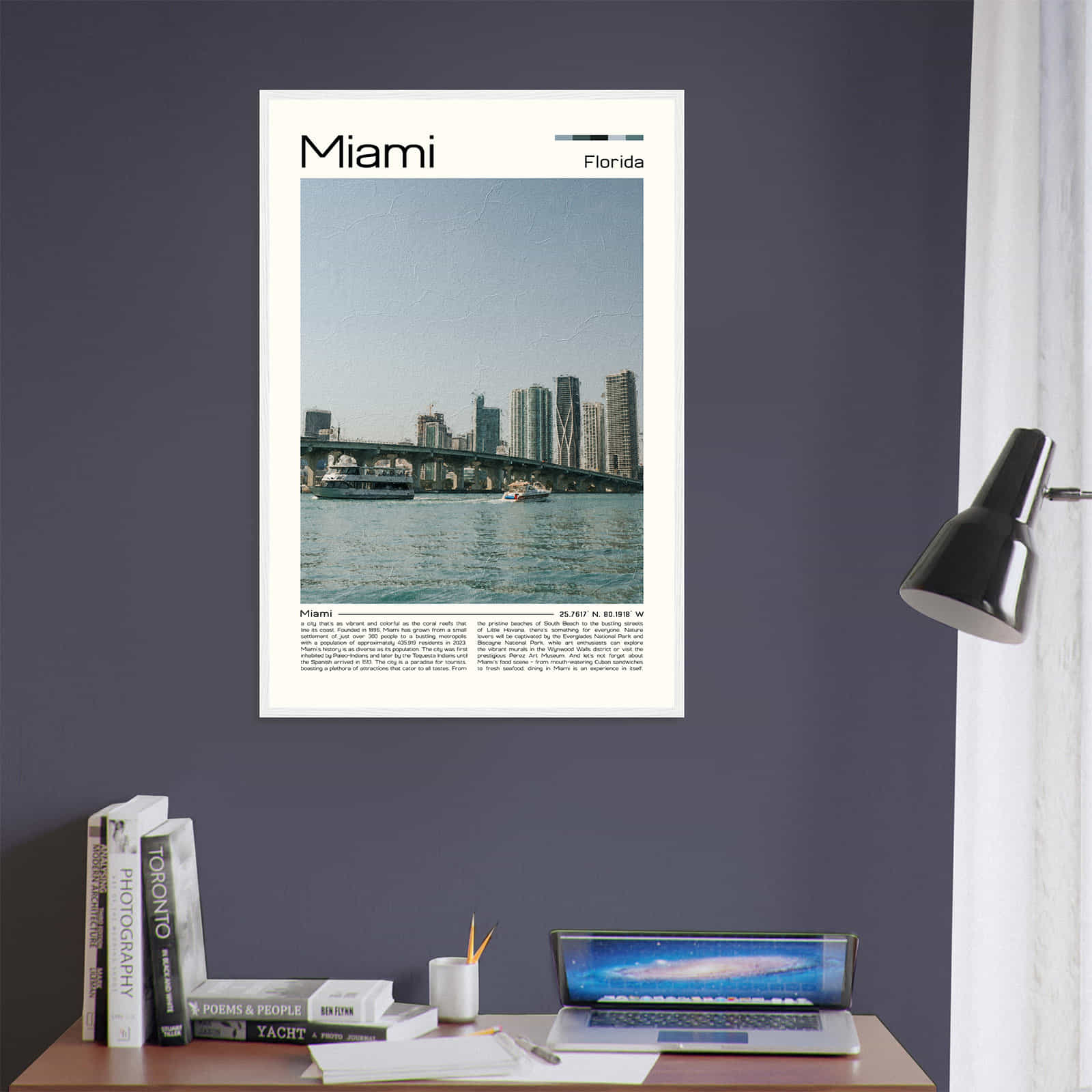 Deerfield Kansas Map Poster, Modern Home Decor Wall Art Print (Copy)