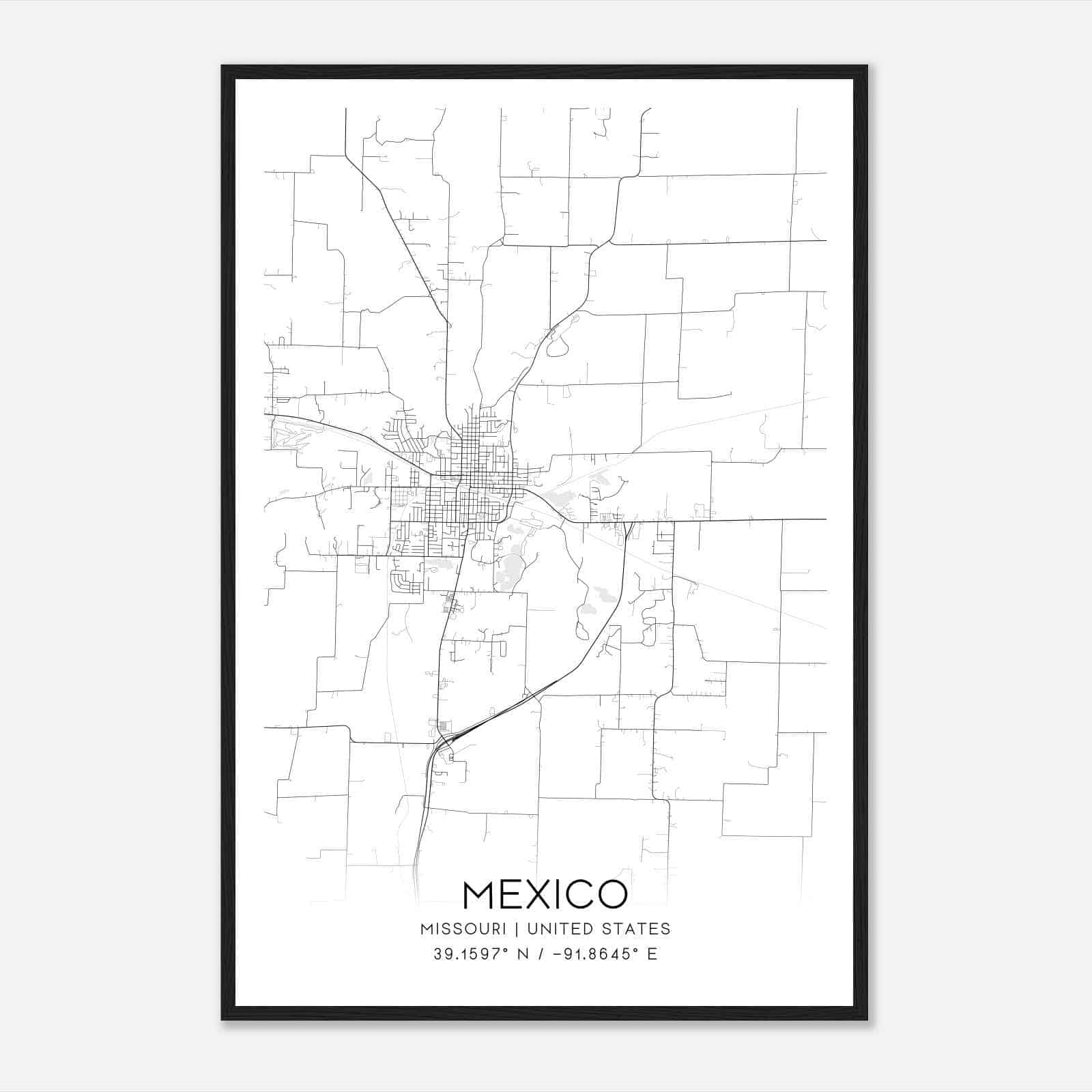 Custom Mexico United States Map - D27fa42368ab3b0eed4a3b77b7c10fce