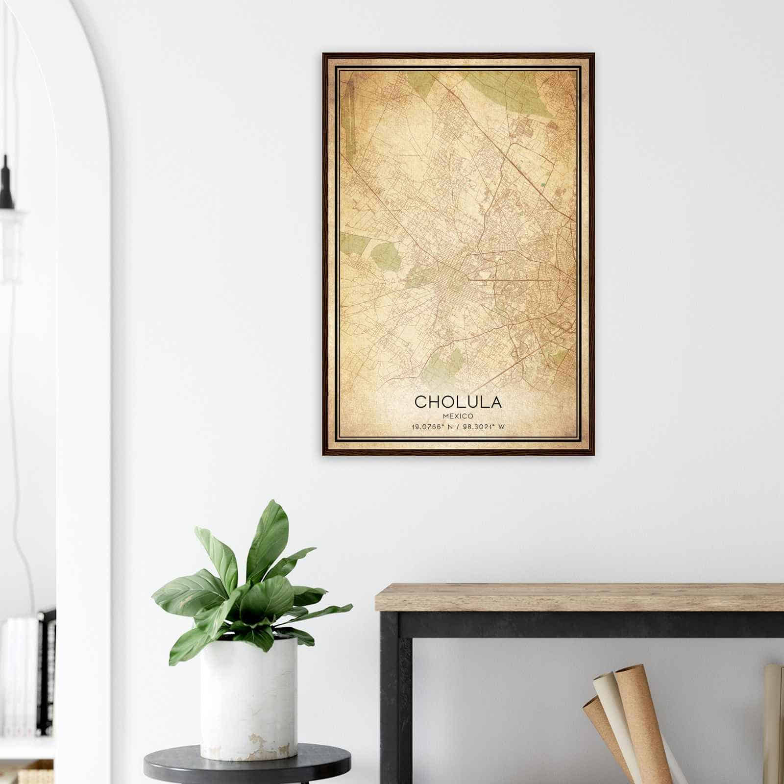 Deerfield Kansas Map Poster, Modern Home Decor Wall Art Print (Copy)