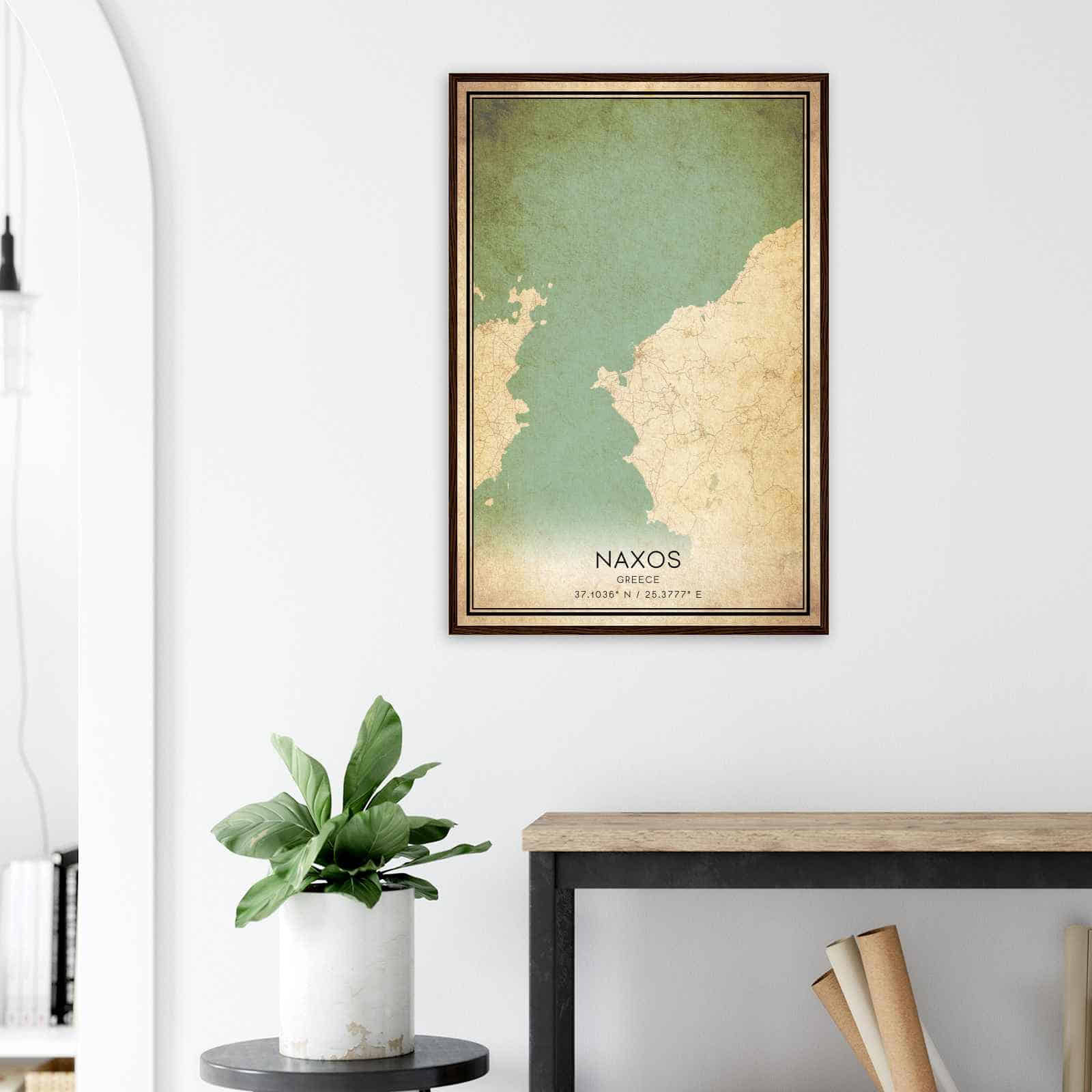 Deerfield Kansas Map Poster, Modern Home Decor Wall Art Print (Copy)