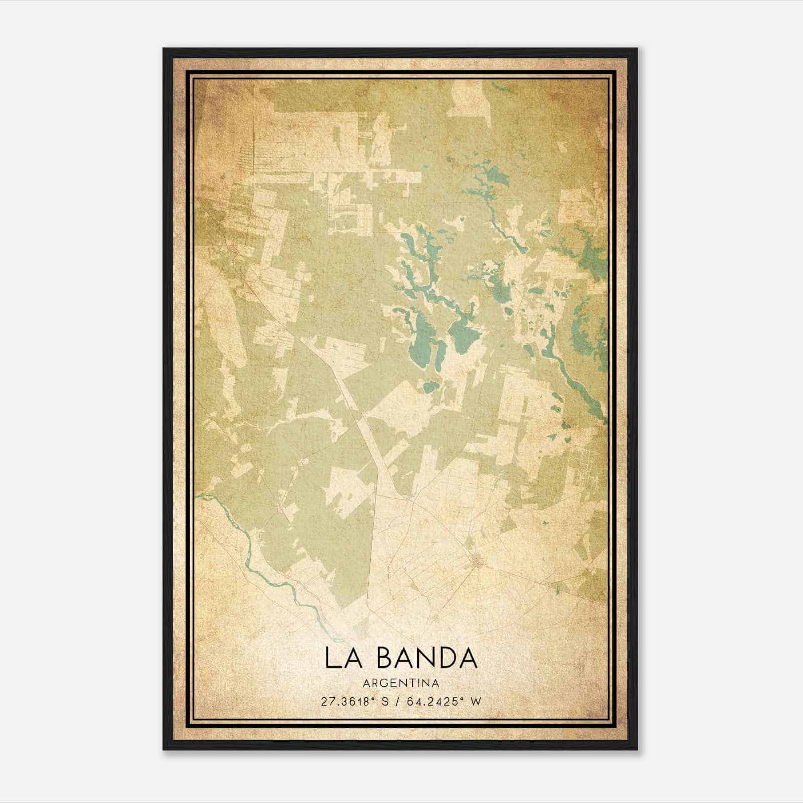 La Banda Custom Maps & Posters