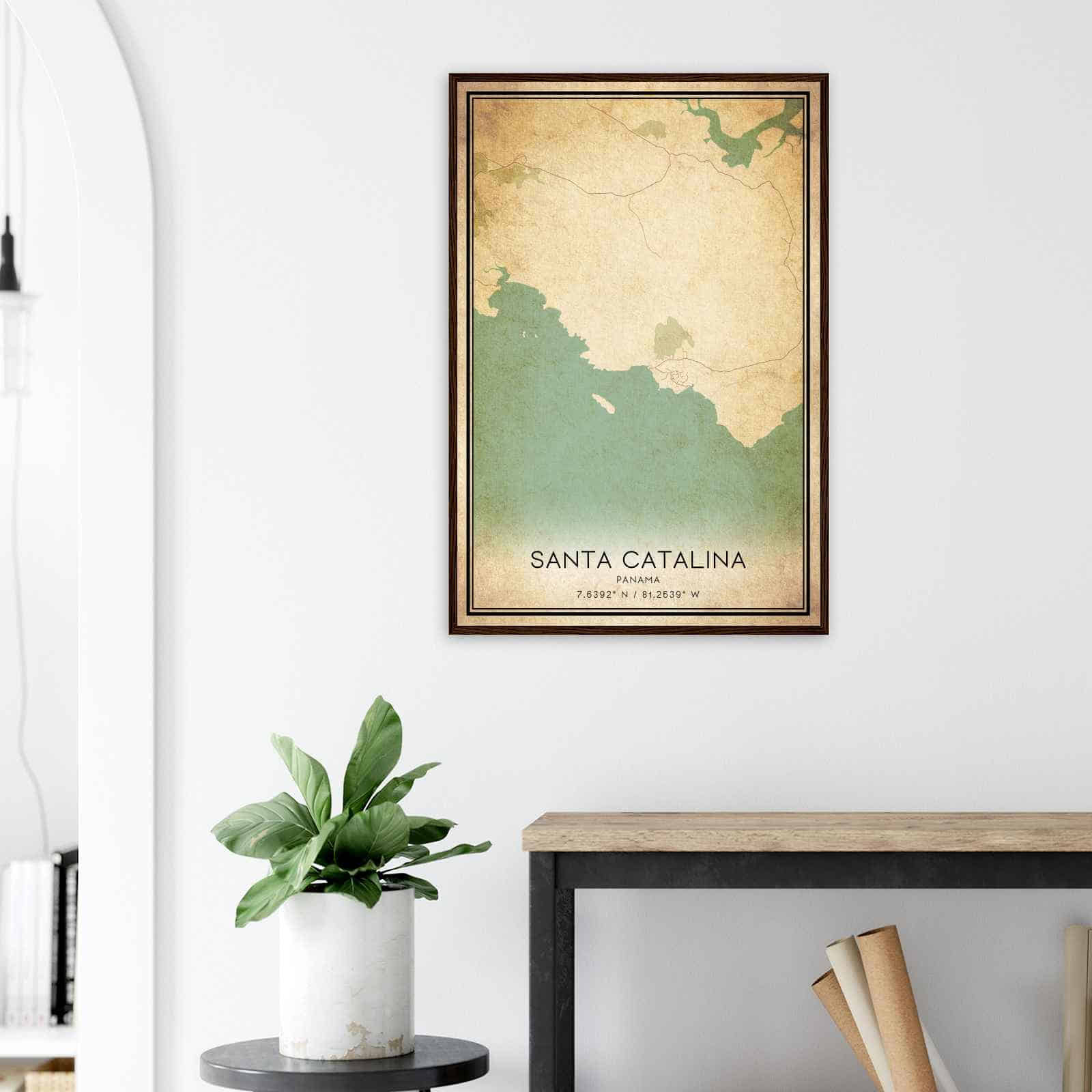 Deerfield Kansas Map Poster, Modern Home Decor Wall Art Print (Copy)
