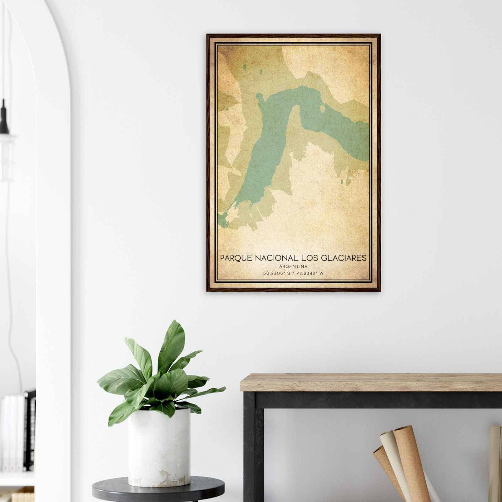 Deerfield Kansas Map Poster, Modern Home Decor Wall Art Print (Copy)