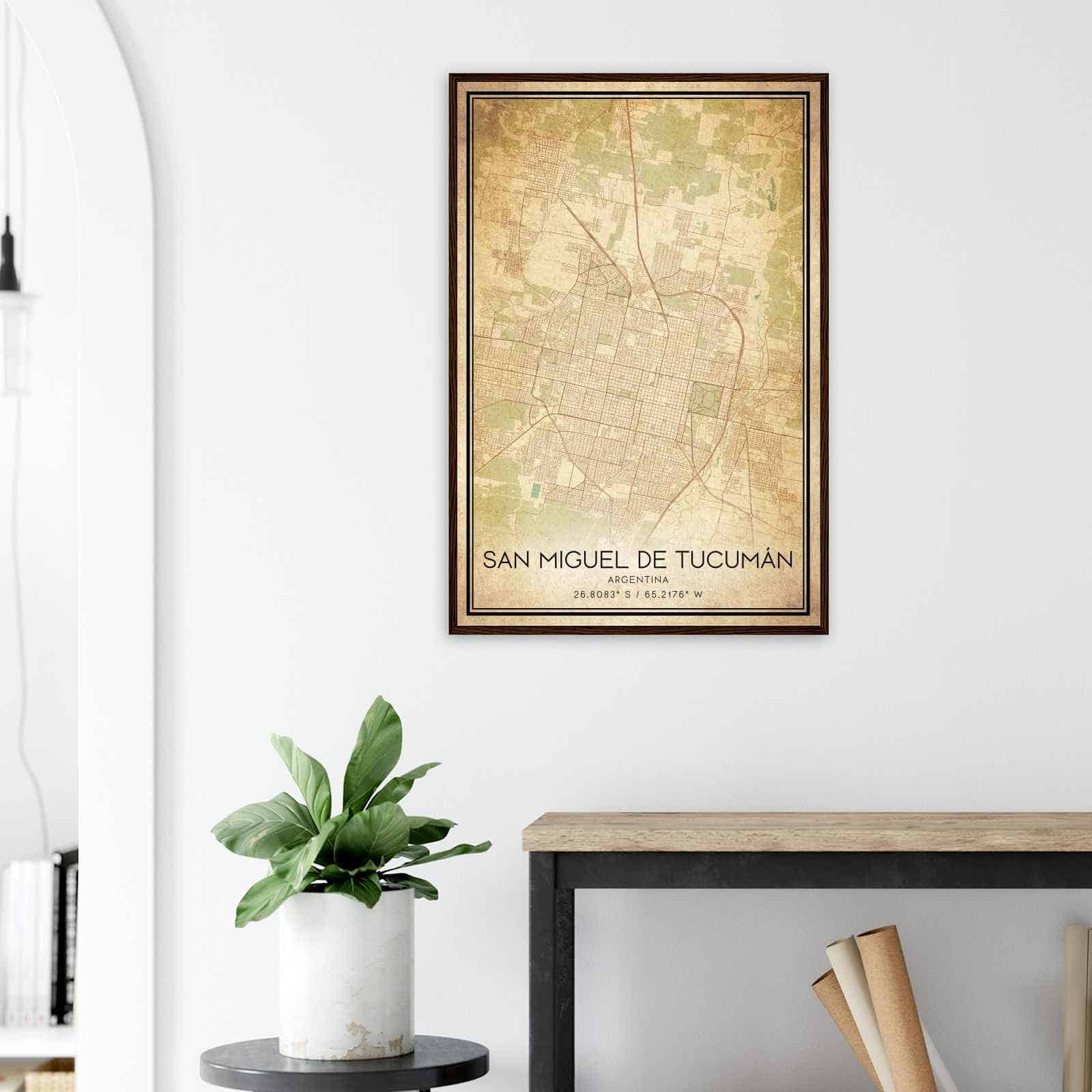 Deerfield Kansas Map Poster, Modern Home Decor Wall Art Print (Copy)