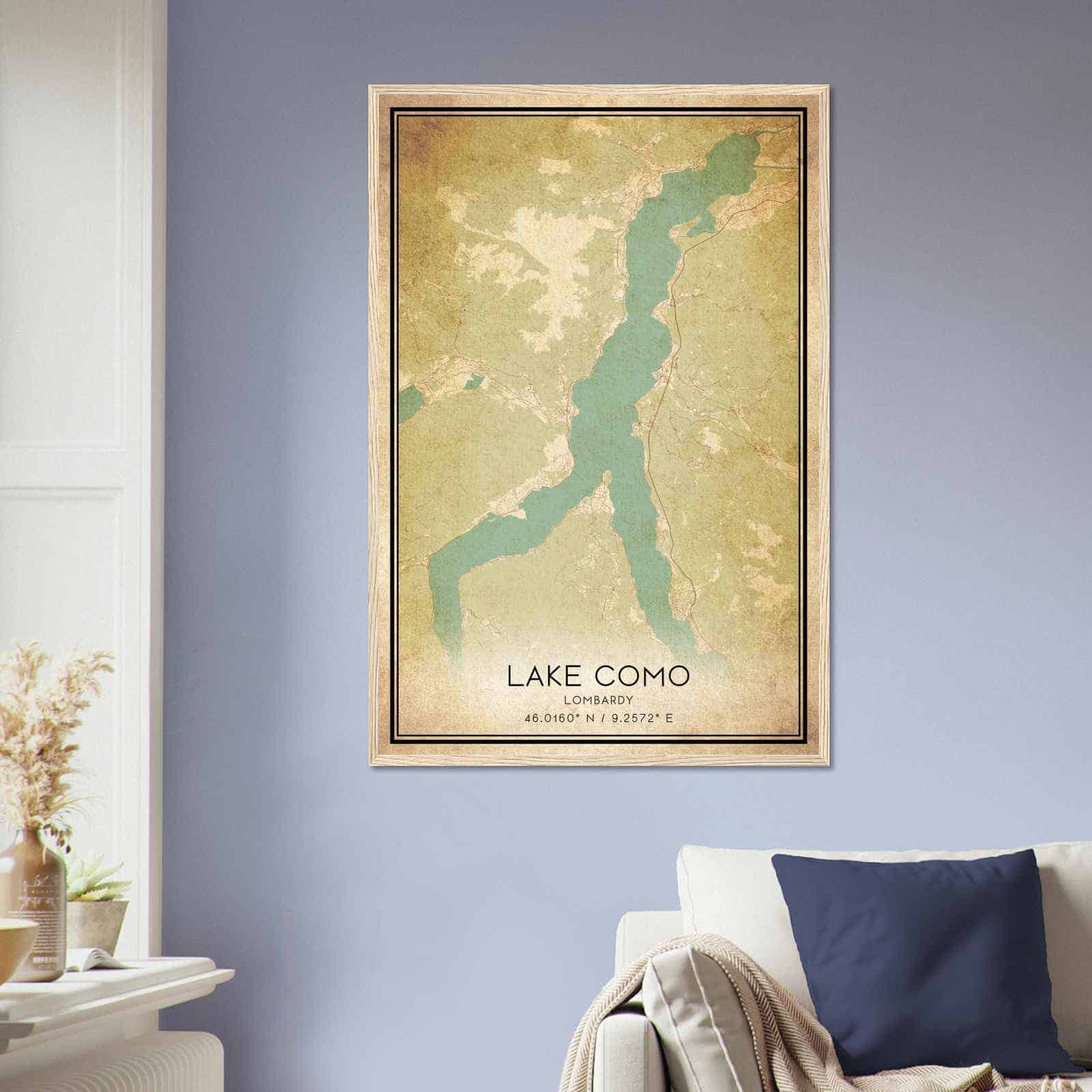 Deerfield Kansas Map Poster, Modern Home Decor Wall Art Print (Copy)