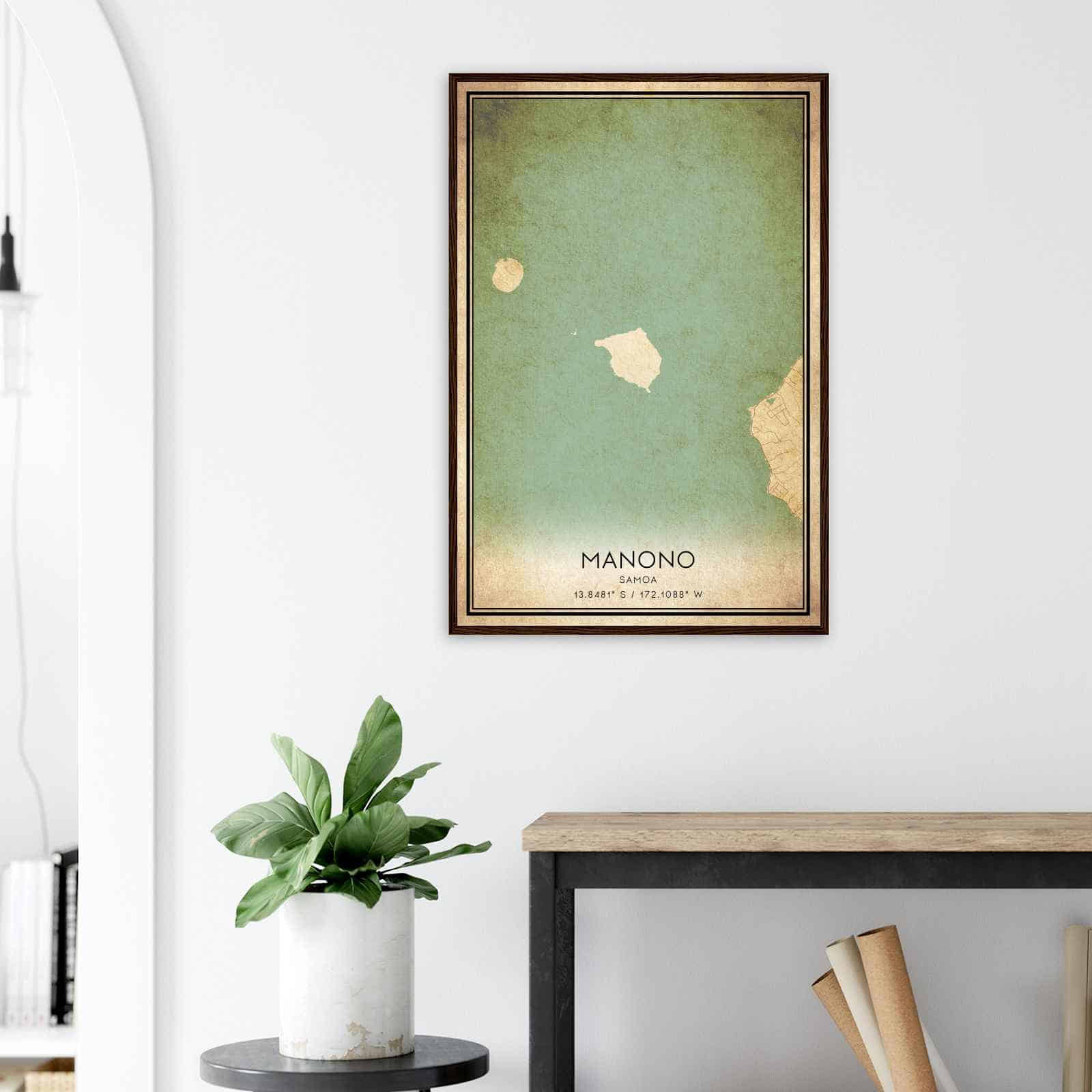 Deerfield Kansas Map Poster, Modern Home Decor Wall Art Print (Copy)