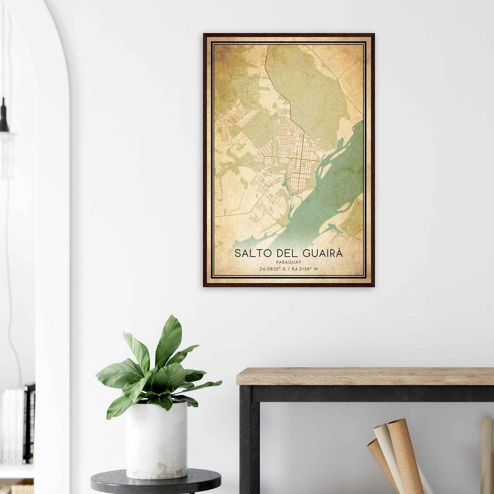 Deerfield Kansas Map Poster, Modern Home Decor Wall Art Print (Copy)