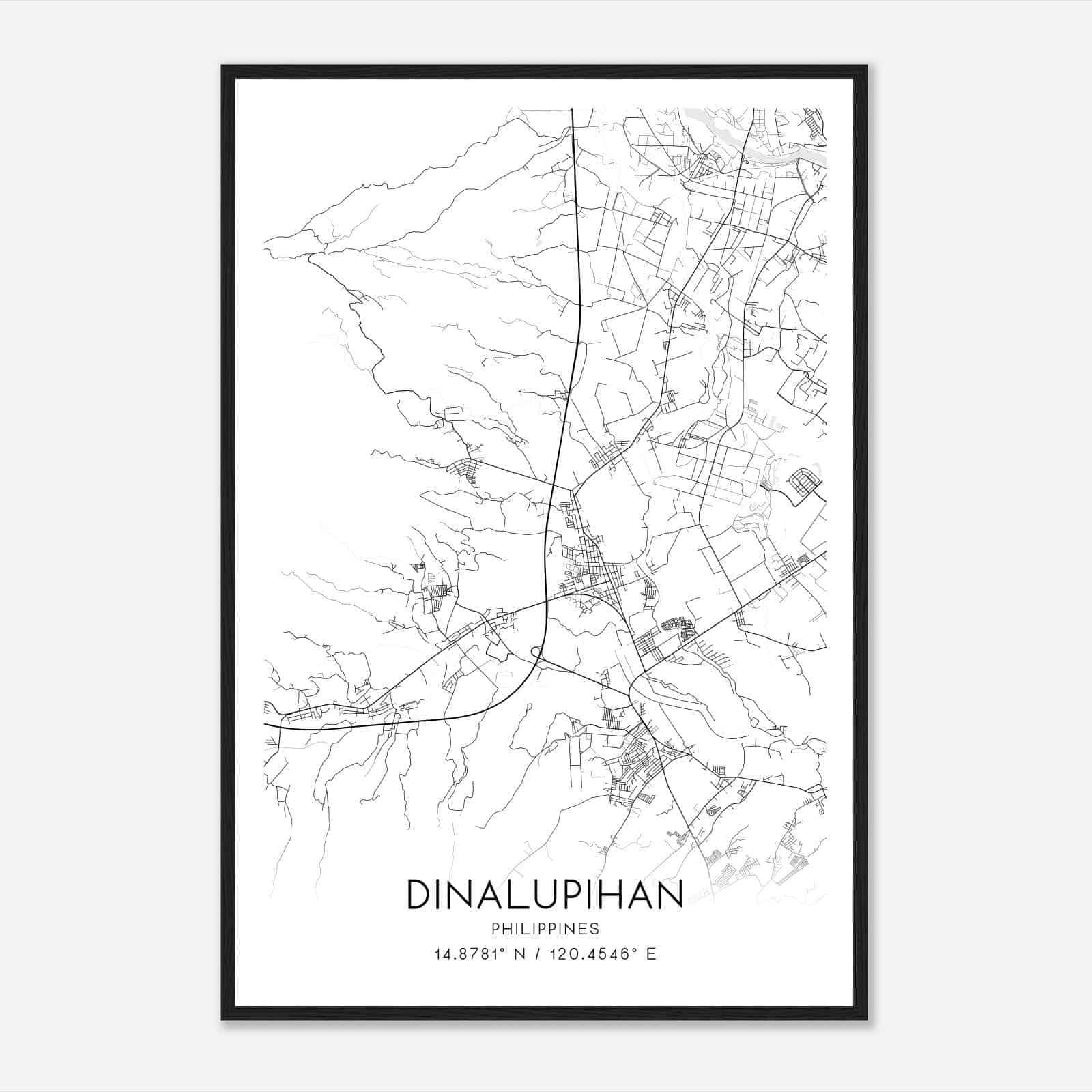 Dinalupihan Custom Maps & Posters