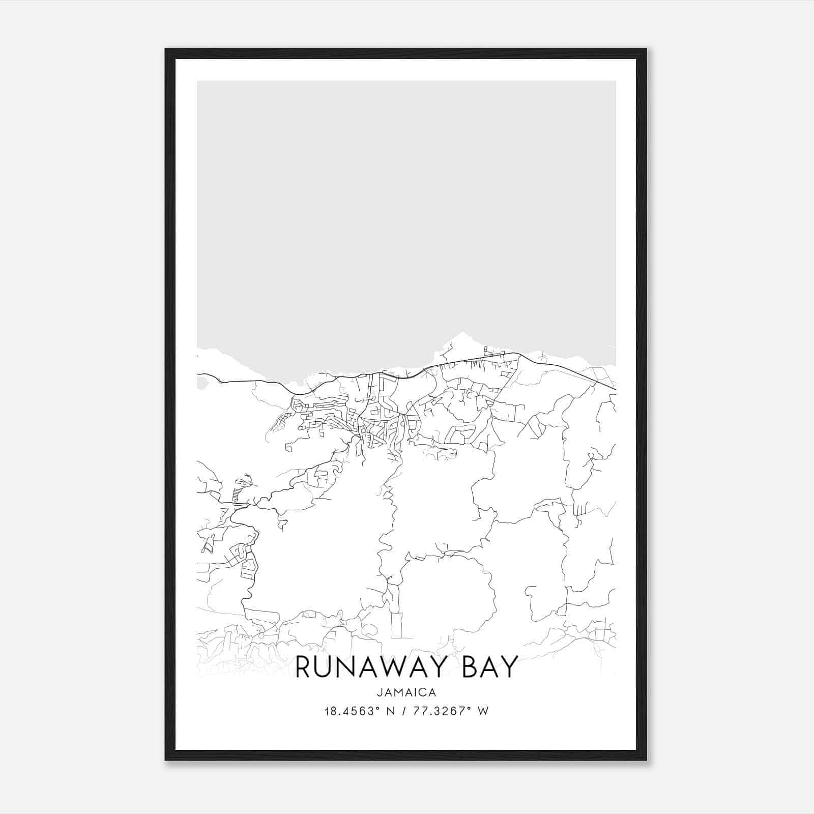 Custom Maps & Posters of Runaway Bay