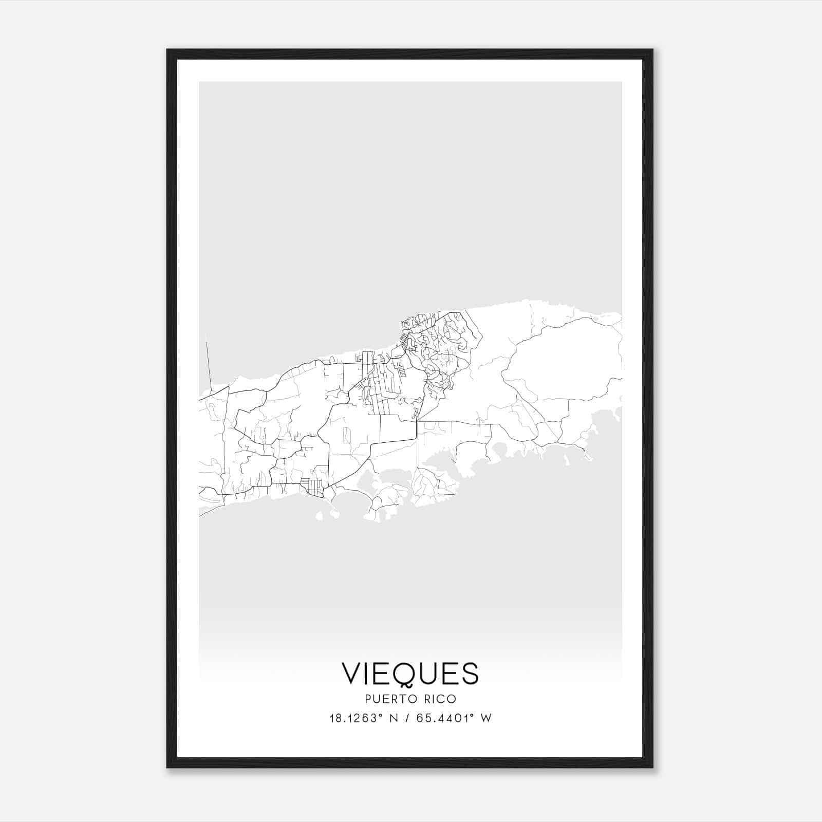 Vieques - Custom Maps & Posters