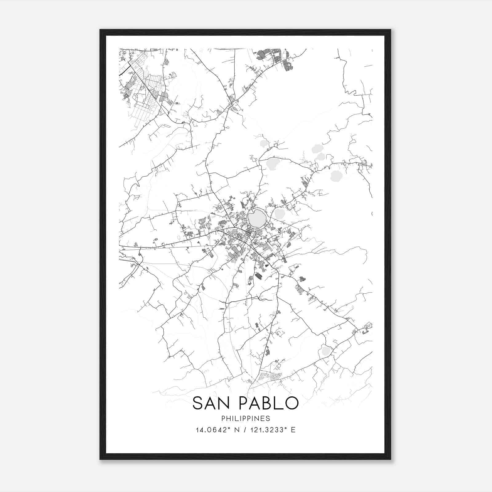 San Pablo Custom Maps & Posters