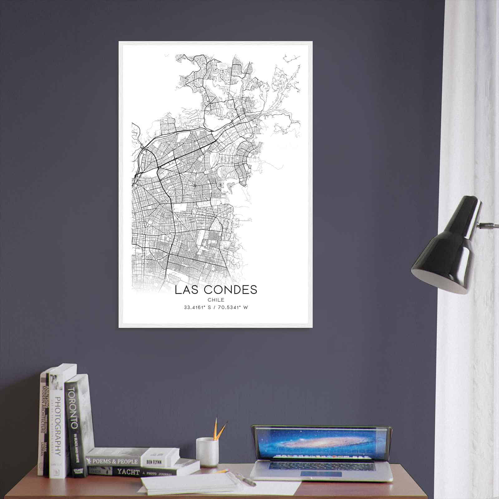 Deerfield Kansas Map Poster, Modern Home Decor Wall Art Print (Copy)