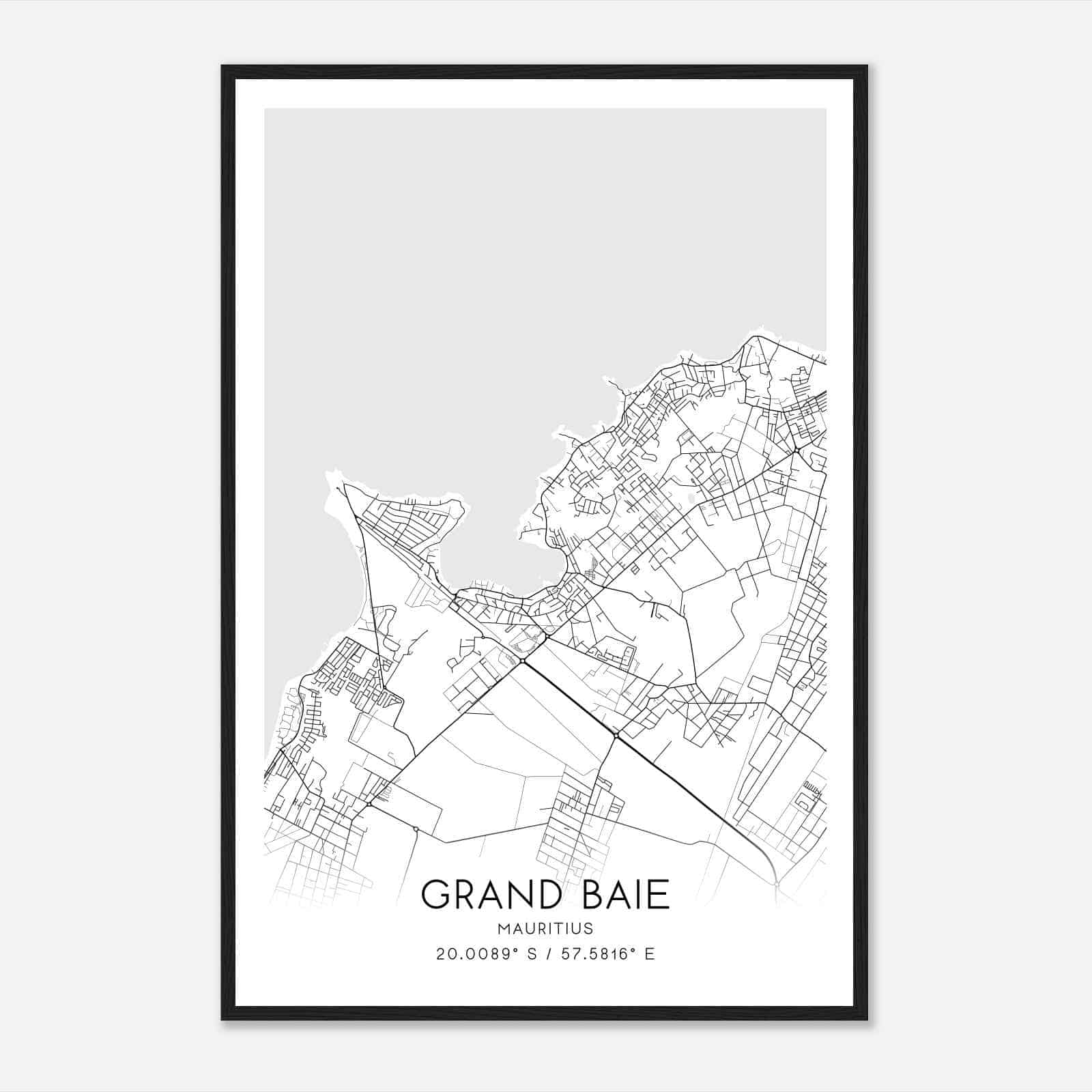 Grand Baie Custom Maps & Posters