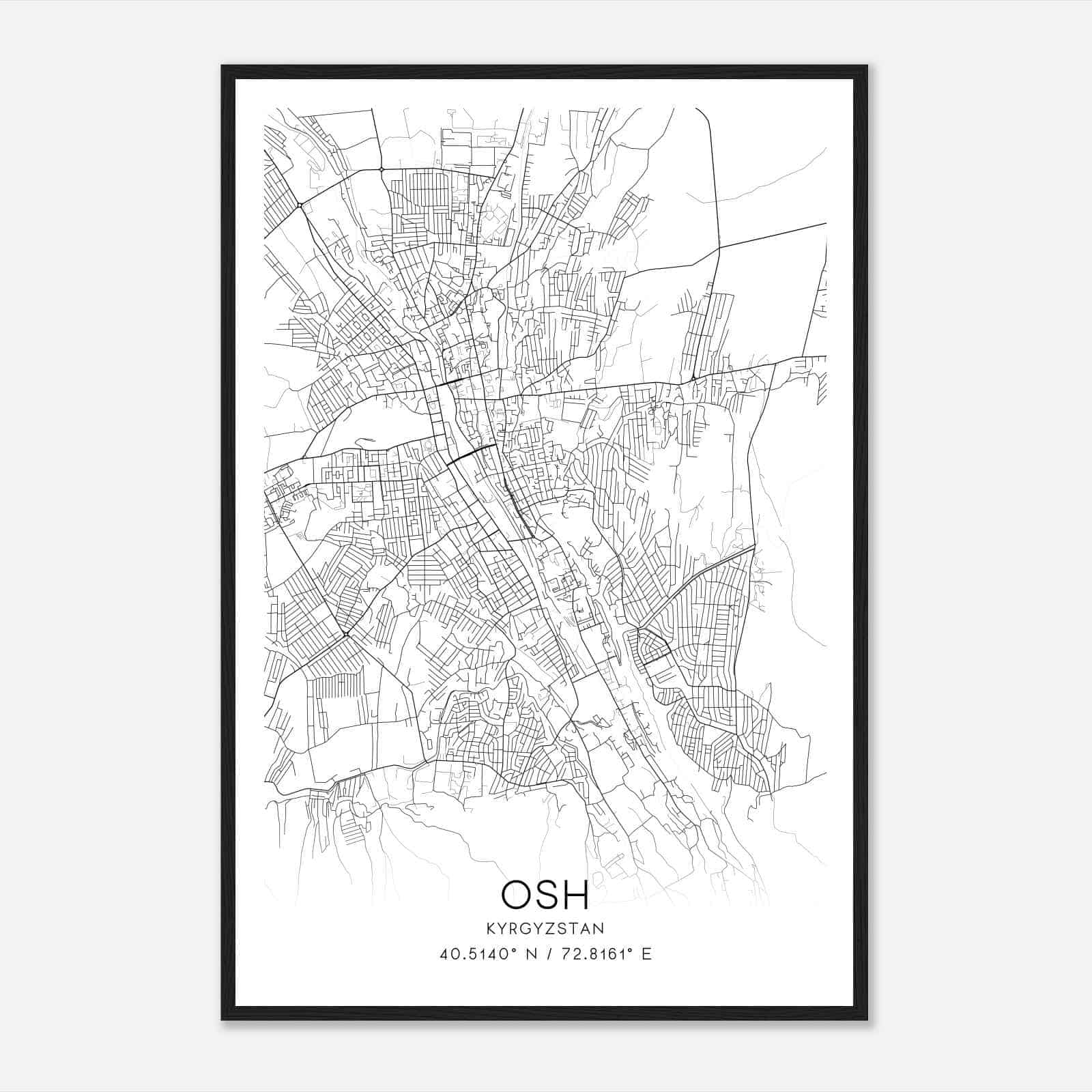 Osh - Custom Maps & Posters