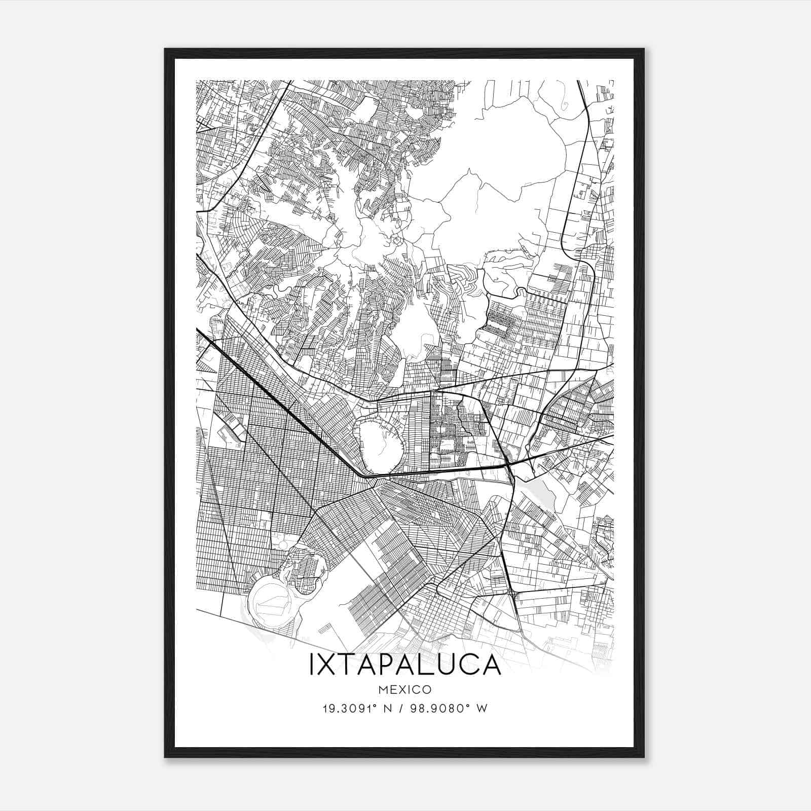 Ixtapaluca Custom Maps & Posters