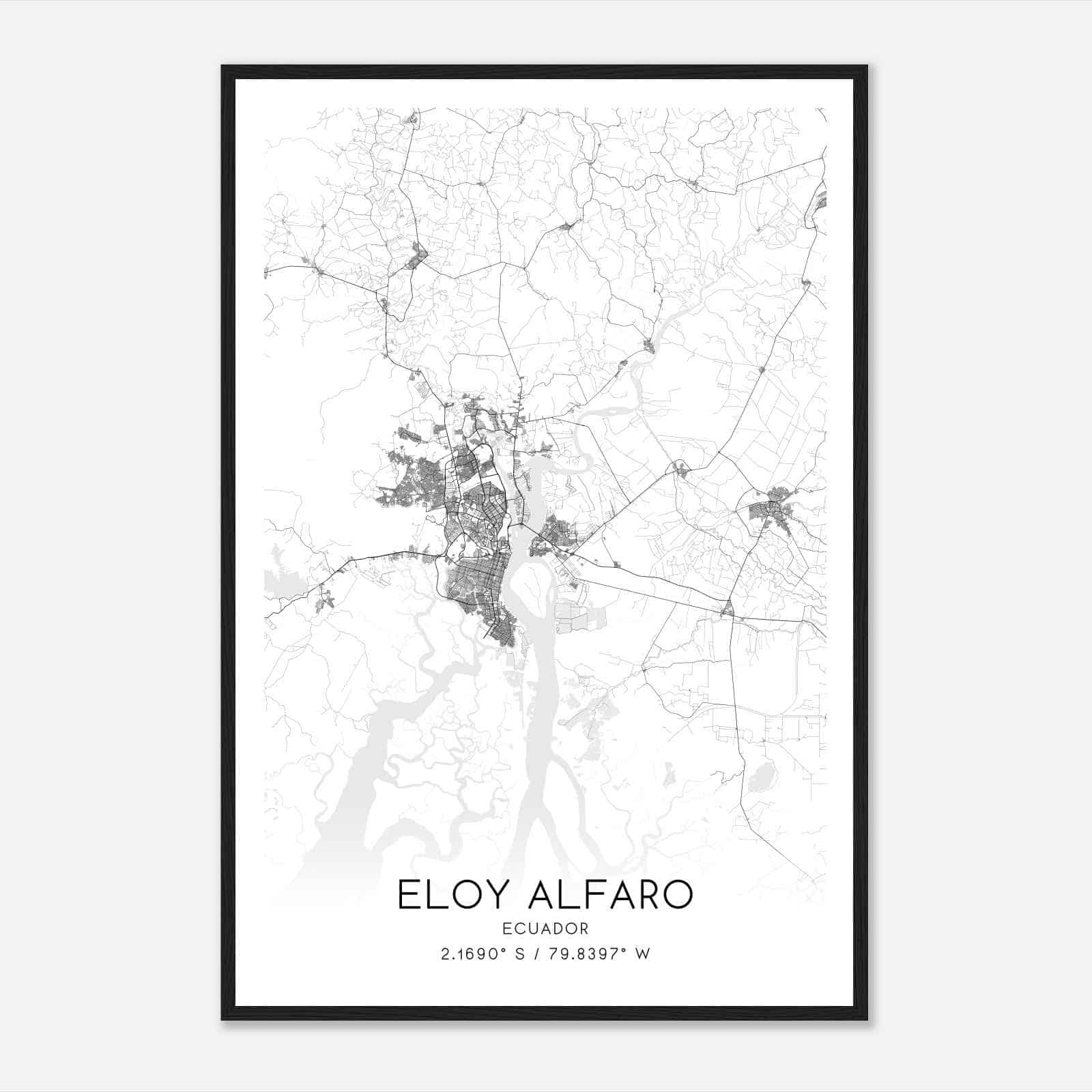 Eloy Alfaro Custom Maps & Posters