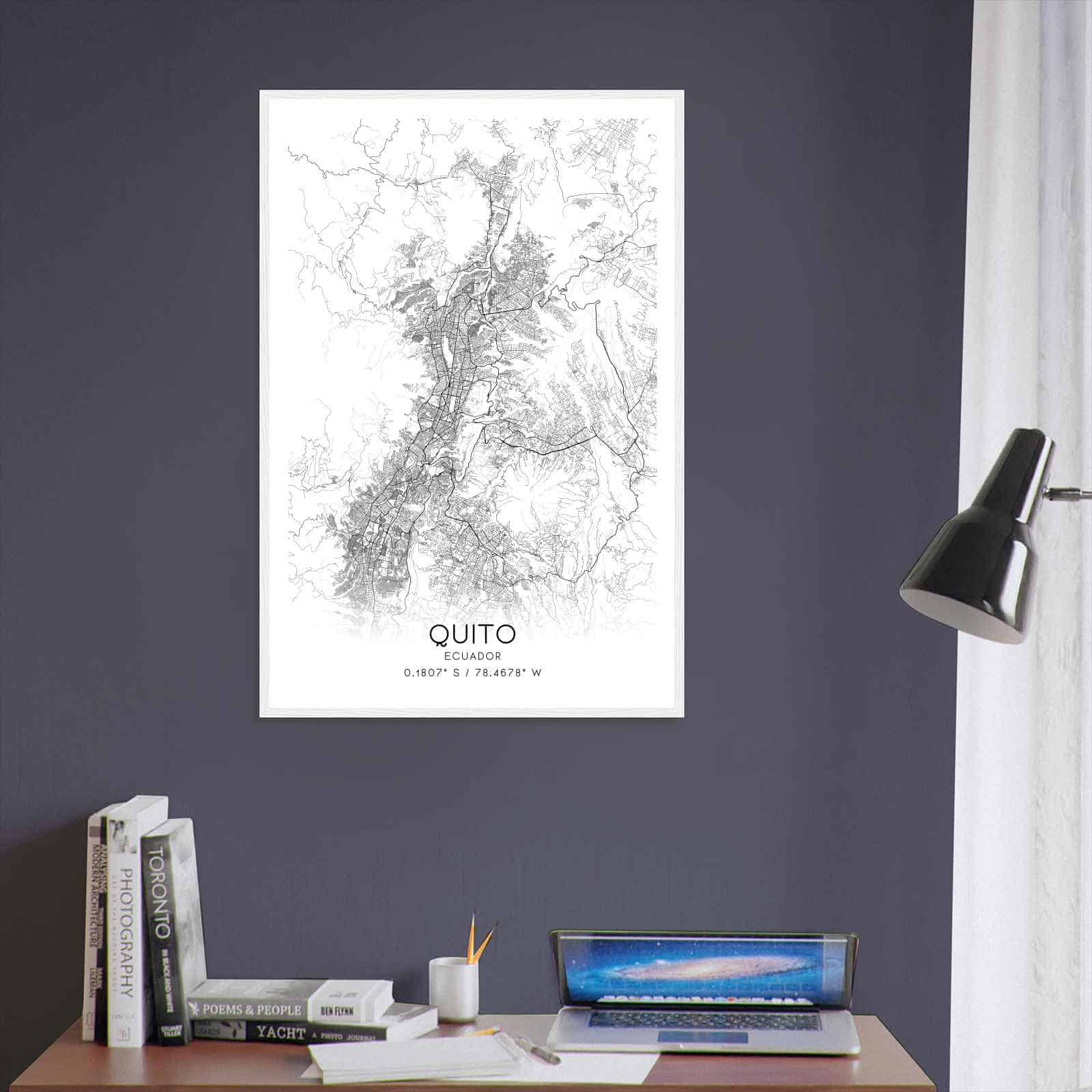 Deerfield Kansas Map Poster, Modern Home Decor Wall Art Print (Copy)