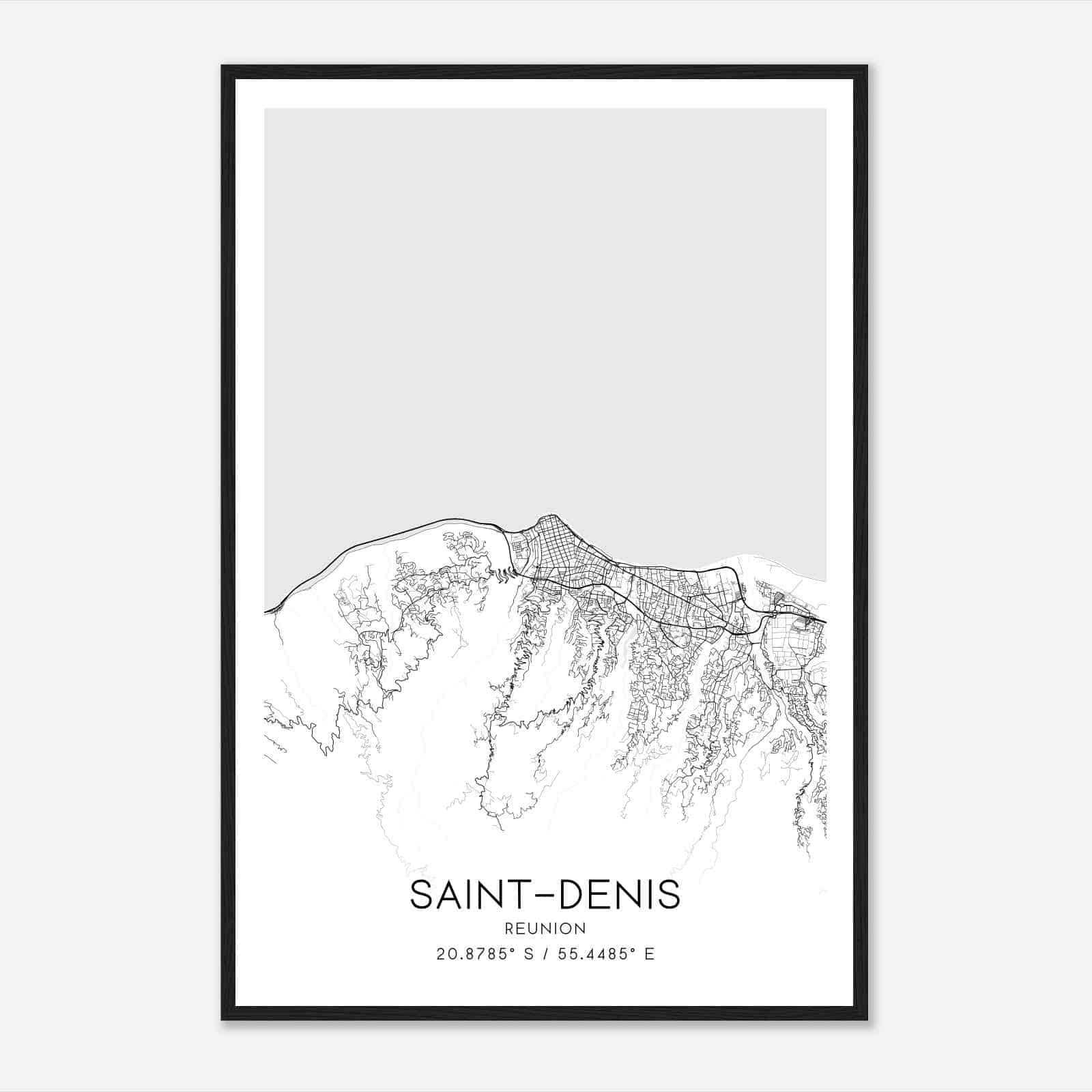 Reunion Custom Maps Posters