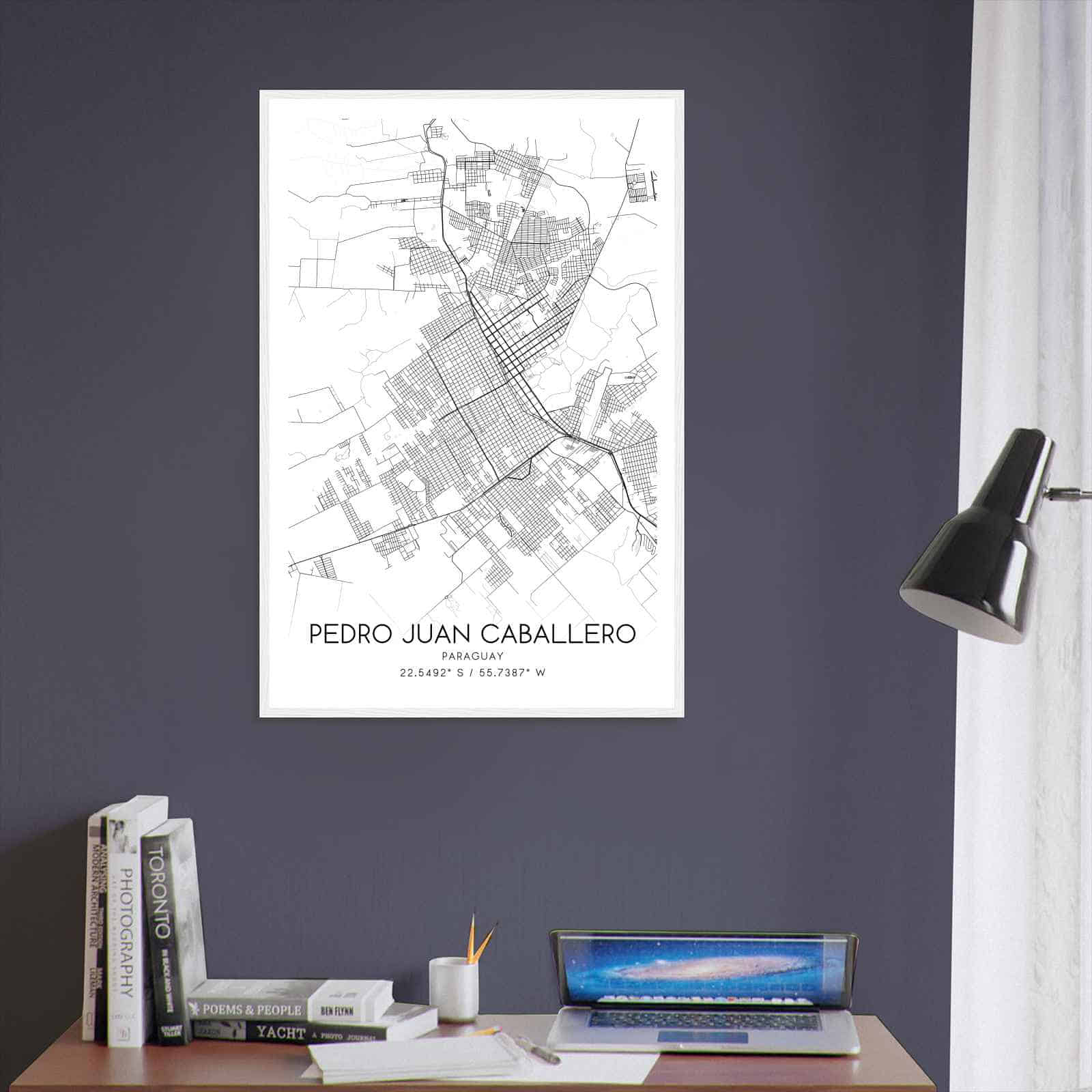 Deerfield Kansas Map Poster, Modern Home Decor Wall Art Print (Copy)