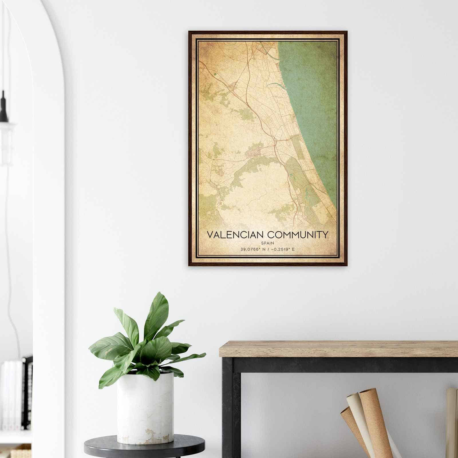 Deerfield Kansas Map Poster, Modern Home Decor Wall Art Print (Copy)