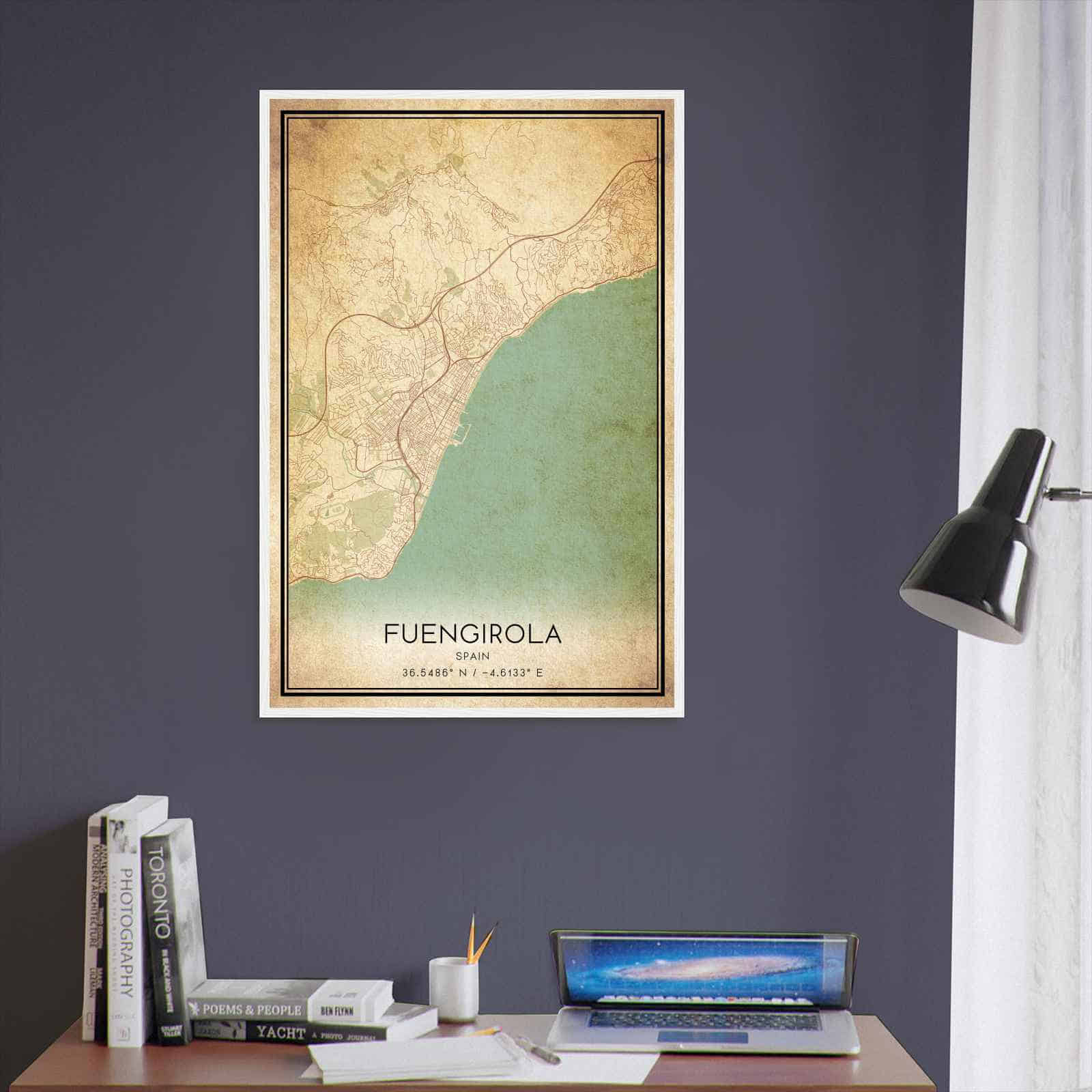 Deerfield Kansas Map Poster, Modern Home Decor Wall Art Print (Copy)