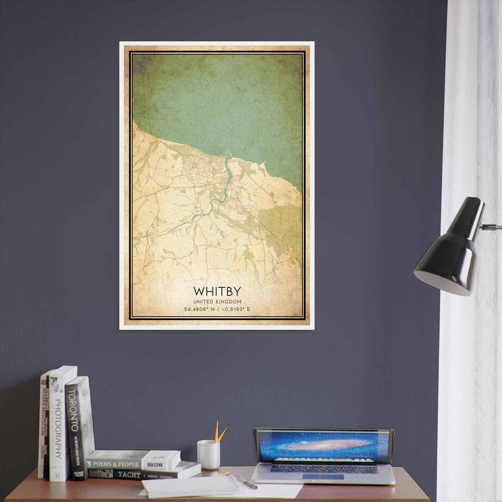 Deerfield Kansas Map Poster, Modern Home Decor Wall Art Print (Copy)