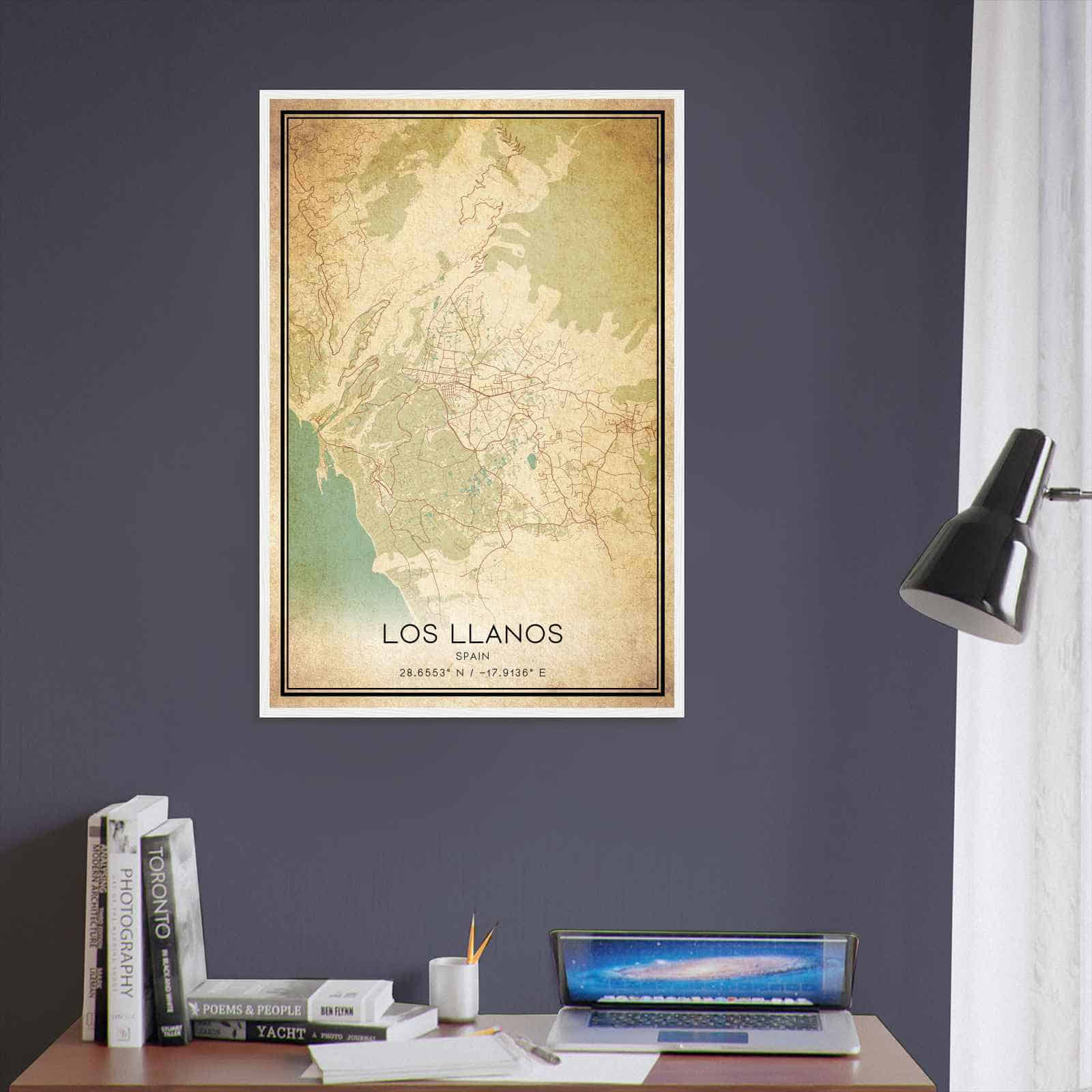 Deerfield Kansas Map Poster, Modern Home Decor Wall Art Print (Copy)